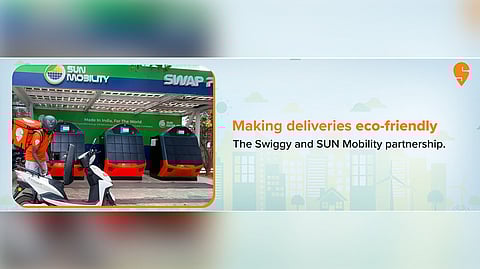 SUN Mobility Collaborates with Swiggy for Last-Mile Delivery with E-Bikes