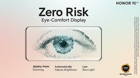 HONOR 90 5G to Offer 5-layer Eye Protection with a Zero-Flicker Display