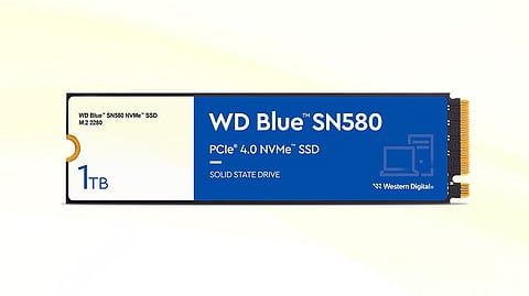 WD Blue SN580 NVMe SSD Launched for Creators & Professionals
