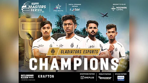 Gladiator Esports Won BGMI Masters Series 2023