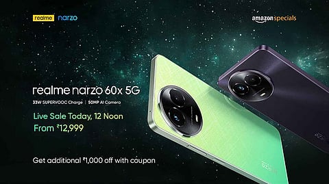 Realme narzo 60x 5G, Buds T300 & C51 Goes on Sale