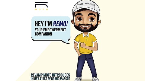Revamp Moto Launches Hustler Remo, India's First EV Mascot