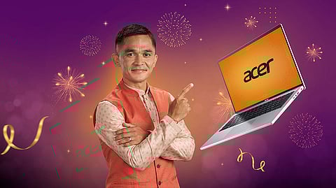 Indian Football Icon Sunil Chhetri Joins Acer India as Brand Ambassador