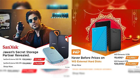 Western Digital's Festive Bonanza: Up to 75% Off on Storage Devices