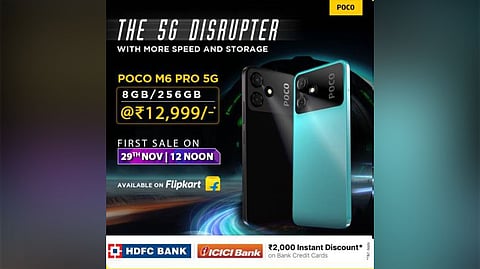 POCO M6 Pro 5G Launched in New Storage Variant