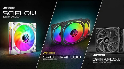 Ant Esports Launches Darkflow, Spectraflow, and Sciflow Fan Kits 