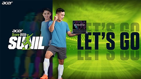 Acer and Football Legend Sunil Chhetri Collaborate for 'Score with Sunil’ Gaming Contest