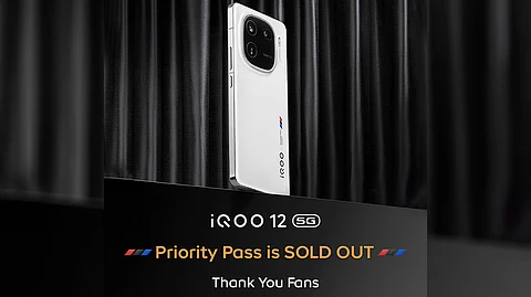 iQOO 12 Priority Pass Sold Out Within Nine Hours