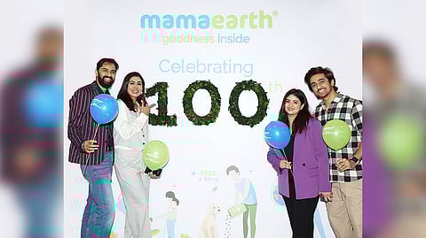 Mamaearth Opens Its 100th Brand Outlet In Mumbai