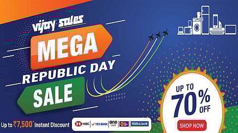 Vijay Sales' Mega Republic Day Sale Features Unbeatable Offers