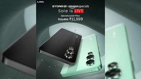 Lava Storm 5G Now Available for Sale on Amazon