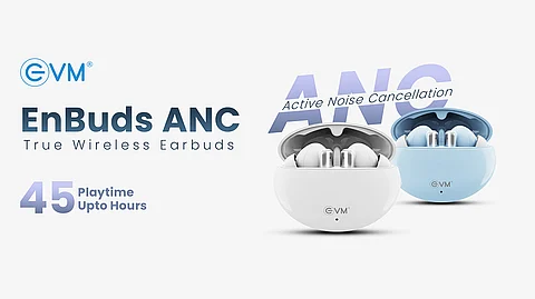 EVM EnBuds ANC TWS Launched with ANC & ENC Technology