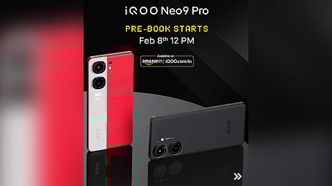 iQOO Neo 9 Pro Pre-Orders Open on February 8th