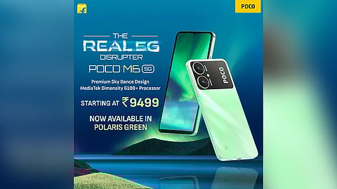 Exciting Update: POCO C65 and POCO M6 5G Now Available in Vibrant Green