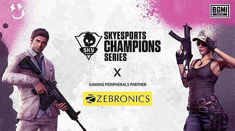 Zebronics Named as Official Gaming Peripherals Partner for Skyesports Champions Series