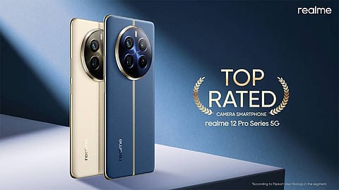 Realme 12 Pro+ 5G Named as a Top-Rated Camera Smartphone on Flipkart
