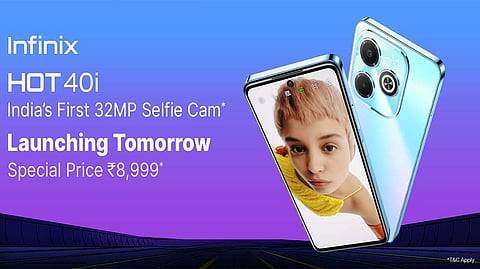 Don't Miss Out! Buy the Infinix Hot 40i on Flipkart at INR 8,999* Starting Tomorrow