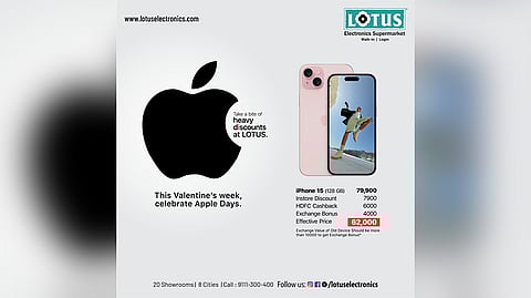 Lotus Electronics Celebrates Valentine’s with Apple Days