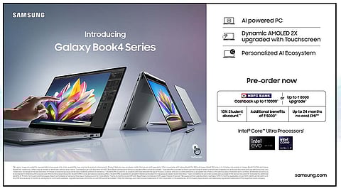 Samsung Expands Galaxy Ecosystem in India with Galaxy Book4 Pre-book
