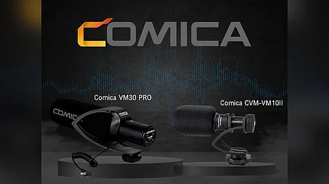 CoMica Unveils New Shotgun Microphones for DSLRs and Smartphones