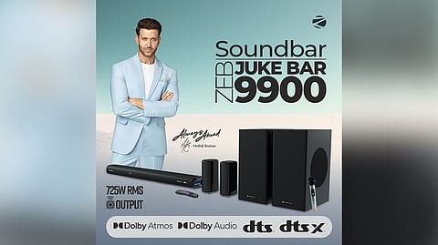 Elevate Your Home Entertainment with Zebronics' ZEB-Juke Bar 9900 Featuring Dolby Atmos