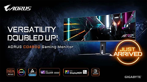 Elevate Your Gaming Experience with GIGABYTE's AORUS CO49DQ QD-OLED Monitor