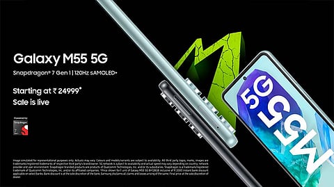 Samsung Unveils Galaxy M55 5G and M15 5G Smartphones in India