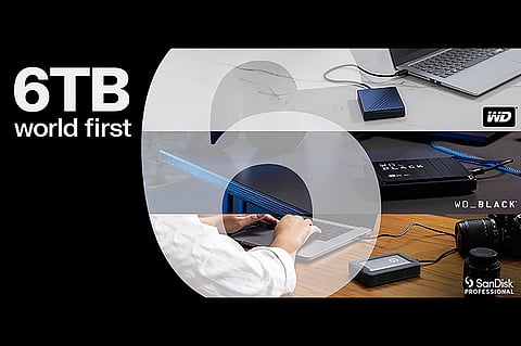 Western Digital Unveils 6TB Portable HDDs