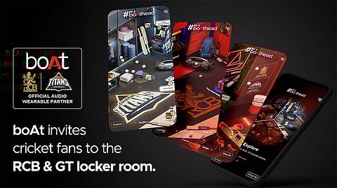 boAt Offers Cricket Fans a VIP Pass to the RCB & GT Locker Room