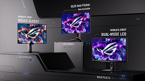 ASUS ROG Unveils Two New Gaming Monitors with Lightning-Fast Refresh Rates
