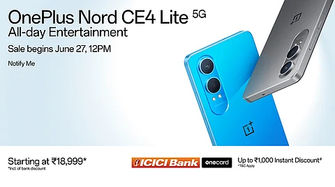 OnePlus Nord CE4 Lite 5G Launched with 120Hz AMOLED Display