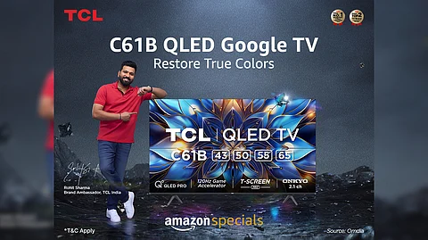 TCL Unveils New 4K QLED Google TV 'C61B', Now Available on Amazon