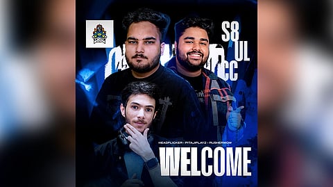 S8UL On boards Top Gamers HeadFlicker, RusherwOw, and PitajiPlayz