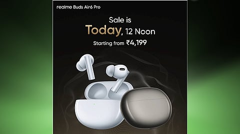 Realme Buds Air6 Pro Now Available on Flipkart, Starting at Rs 4,199