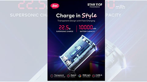 Itel Unveils STAR 110F Power Bank: Transparent, Compact, and Perfect for Gen-Z