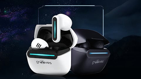 Grooves Unveils 'Delta' Gaming TWS with up to 120 Hours Battery Life