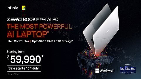 Infinix Unveils Zero Book Ultra AI PC, Starting at Rs 59,990