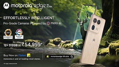 Motorola Edge 50 Ultra Tops DXOMARK Rankings as Best Camera Smartphone Under 60K in India