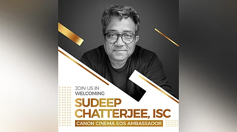 Cinematography Icon Sudeep Chatterjee Sudeep Chatterjee Joins Canon India as Cinema EOS Ambassador