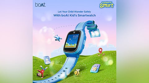 boAt Unveils ‘Wanderer Smart’ GPS Smartwatch for Child Safety and Parental Peace