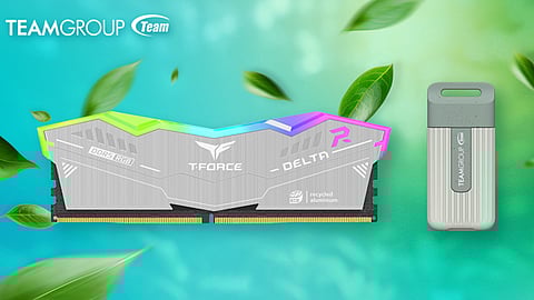 TEAMGROUP Launches Eco-Friendly T-FORCE DELTA RGB ECO DDR5 and PD20 ECO Mini SSD