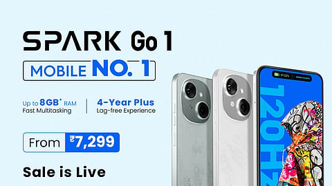 TECNO SPARK GO 1 Launches at an Amazing Price of ₹7,299 in India