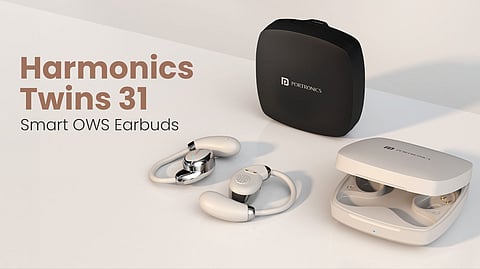 Portronics Unveils All-new Harmonics Twins 31 OWS Earbuds