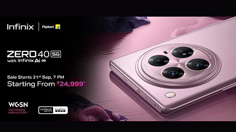 Infinix Launches Zero 40 5G with 108MP Camera, and Stunning 144Hz AMOLED Display