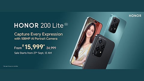 HONOR 200 Lite 5G Smartphone Launched, Featuring 6.7-inch AMOLED Display
