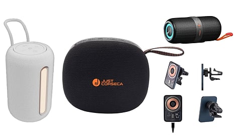 JUST CORSECA Unveils Premium Wireless Chargers and Portable Speakers for Modern Consumers