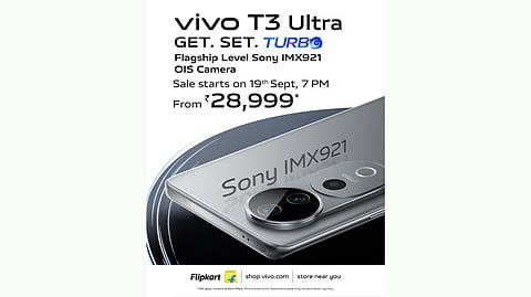 Vivo T3 Ultra 5G with MediaTek Dimensity 9200+ Processor Goes on Sale