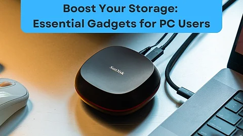 Combat Storage Shortages: Best Gadgets to Ensure Ample Space on Your PC