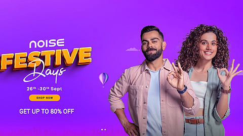 Noise Celebrates Festive Season with Huge Discounts in Amazon and Flipkart Sales