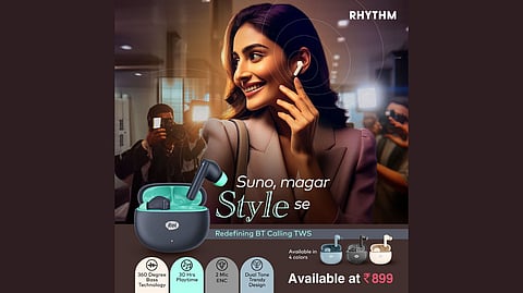 itel Unveils Rhythm Earbuds: AI ENC and 30-Hour Playback for INR 899